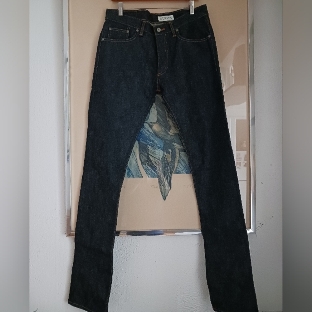 Gustin Men's Skinny Jeans - Deep Indigo